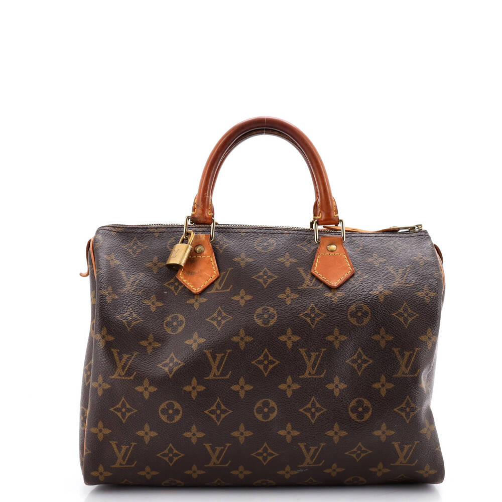 Louis Vuitton Speedy Handbag Canvas 30 #261934L13B
